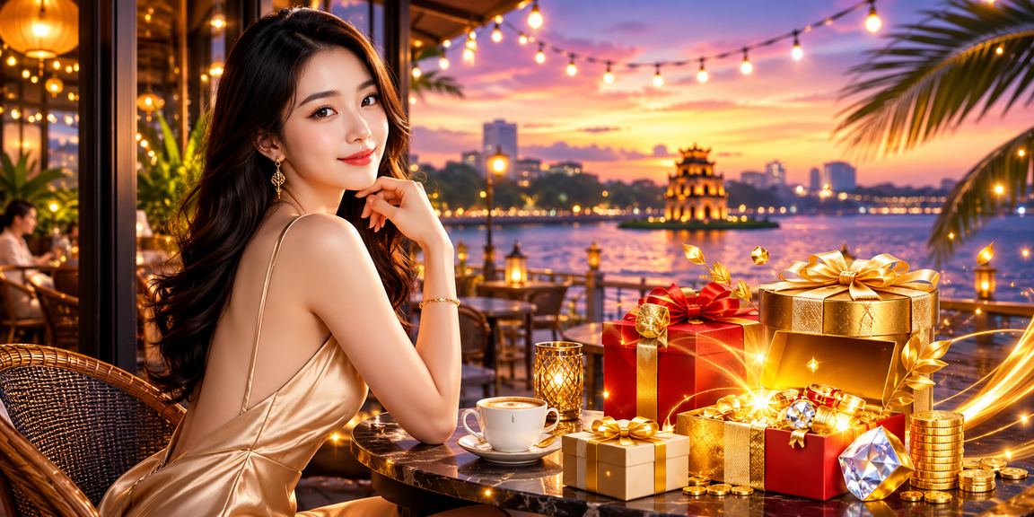 Người dùng Hà Nội xem đánh giá và kiểm tra tài khoản sg88 tại quán cà phê